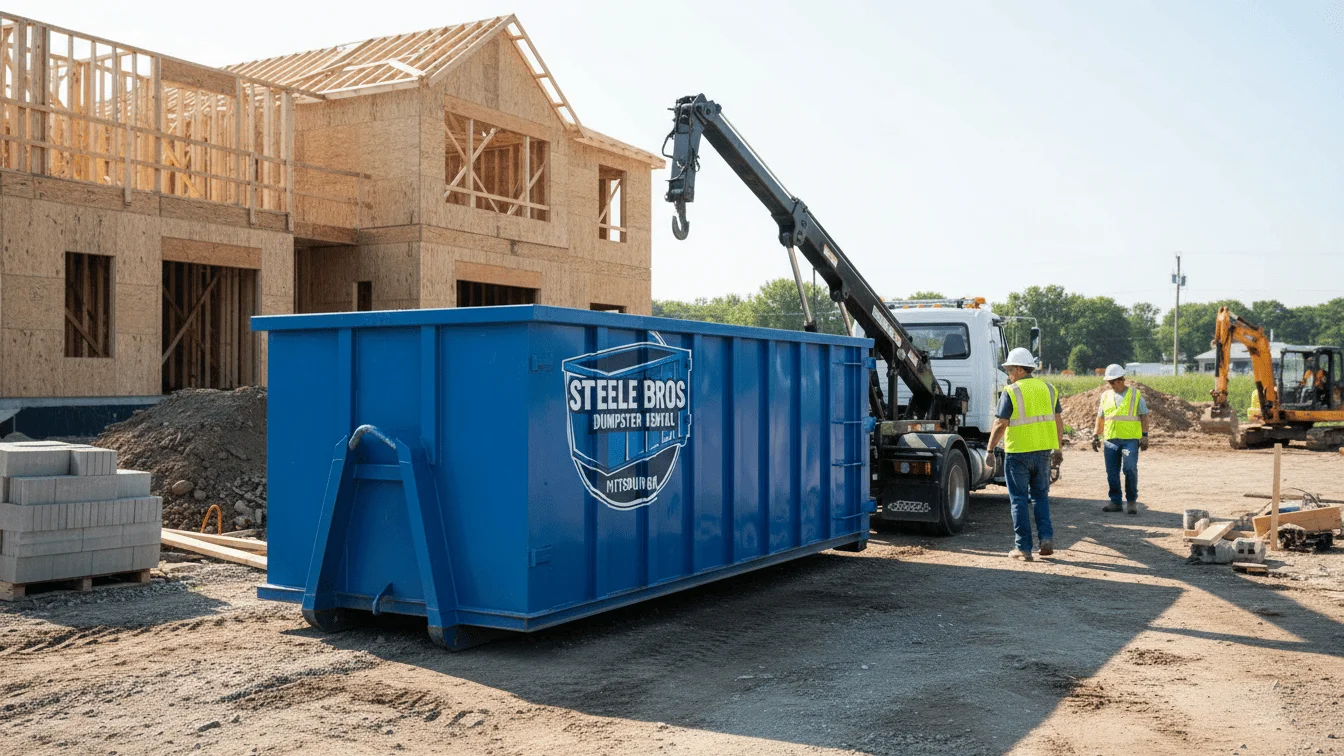 Construction Dumpster Rental Pittsburgh PA-img