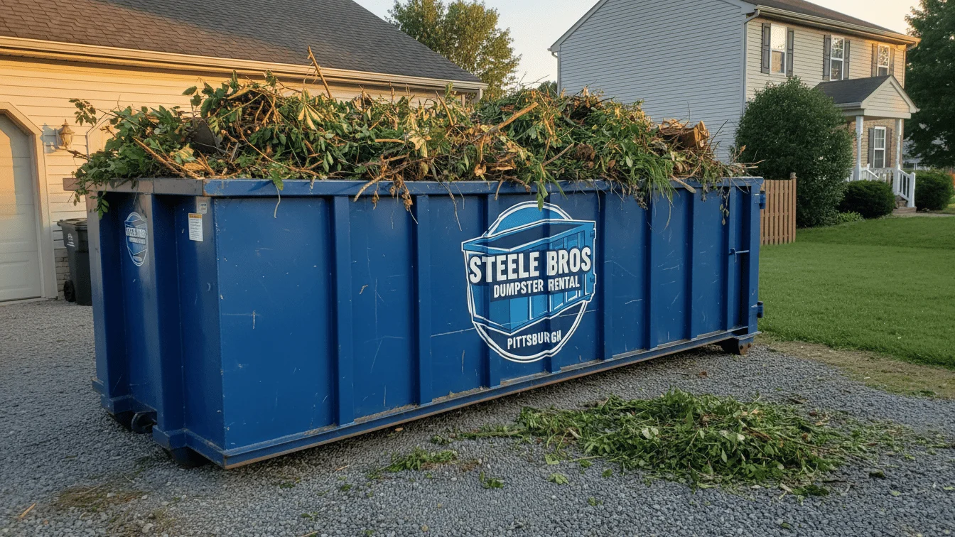 Yard Waste Dumpster Rental Pittsburgh-img